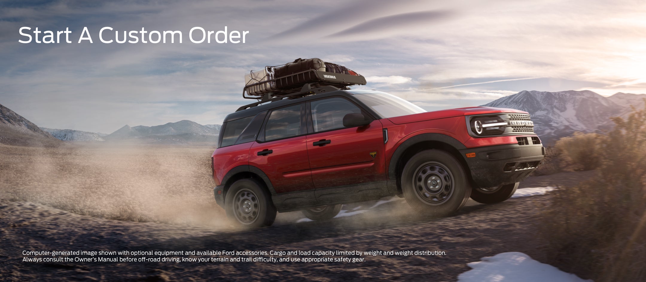 Start a custom order | Courtesy Ford in Conrad MT