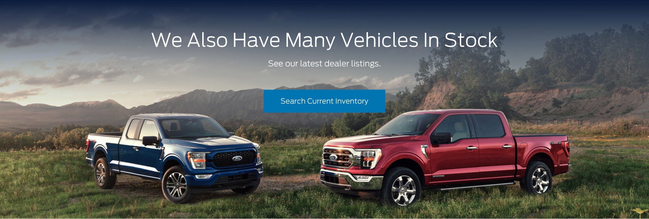 Ford vehicles in stock | Courtesy Ford in Conrad MT